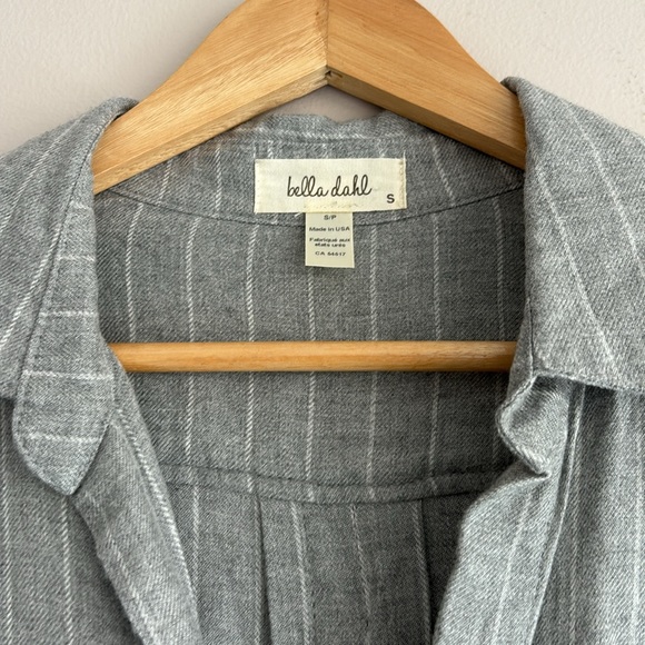 Bella Dahl Button down flannel shirt  size S - Picture 2 of 8